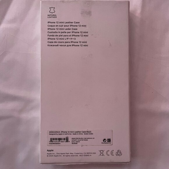 12 Mini Leather iPhone Case - Picture 2 of 2